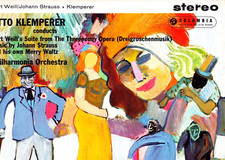 SAX 2460 B/S UK - KLEMPERER - KURT WEILL THREE PENNY MUSIC / STRAUSS WALTZES NM