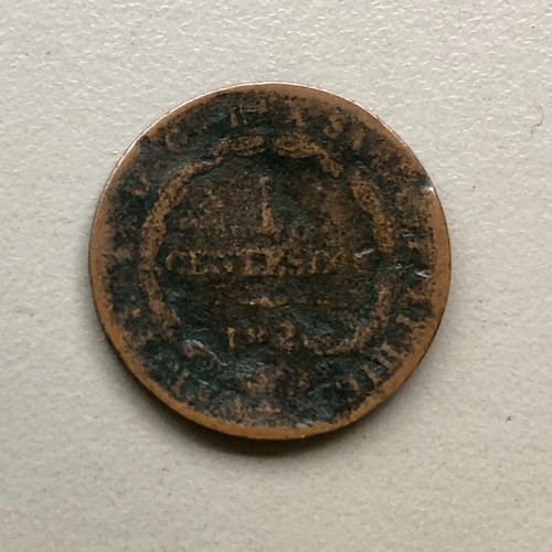 Moneta centesimo lira - centesimo, 1826