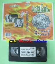 VHS film GRAND HOTEL Greta Garbo John Barrymore LEGOCART LEG-GG 002 (F86) no dvd