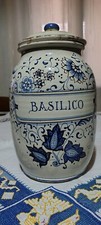 Antico Albarello Farmacia/Erboristeria Maiolica XVIII secolo 