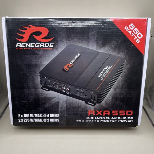Renegade rxa 550 amplificatore - renegade,