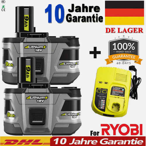 Per batteria ryobi - 2x,