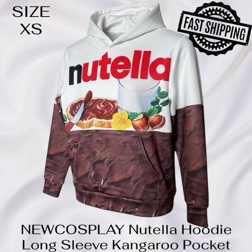 Newcosplay nutella felpa con - nutella,