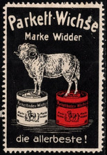 Timbro Poster Germania Vintage Marca Parquet Ram Pavimento Lucidato Il Migliore