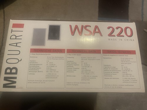 Quart wsa 220 bianco - mb,