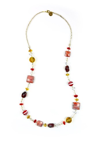 Collana antica murrina venezia - antica,