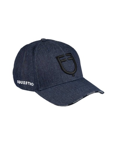 Equestro cappello blue jeans - blue,