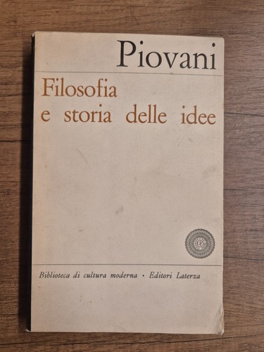 Piovani filosofia e - piovani,