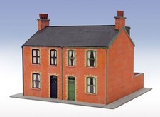 Casa Completa In Rilievo Basso Vittoriano OO/HO Gauge Peco LK-208