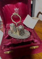 Porta sale  e pepe in Sheffield  oggetto artigianale molto raro da trovare