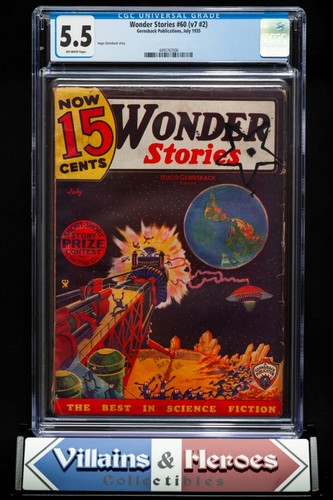 Wonder stories cgc 5 - ~,