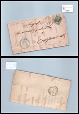 Storia postale Regno VEII da Codogno a Castiglione d'Adda sassone 14