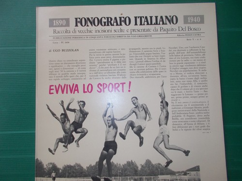 Fonografo italiano evviva - fonografo,