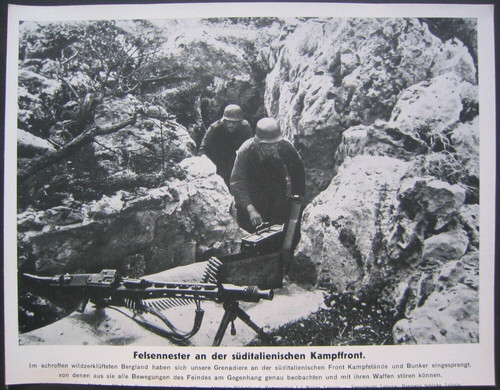 Mg42 wehrmacht italy 1944 - mg42,