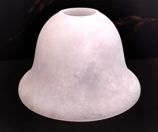 PARALUME IN VETRO SATINATO BIANCO, Ø 170 mm, FORO 41 mm, PER LAMPADARIO