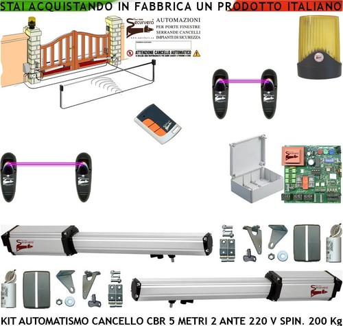 Automatismo cancello metri 2 - automatismo,