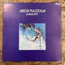 LP Astor Piazzolla - Pulsación CLN 25033 1974 Italy Vinile Latin Jazz Tango