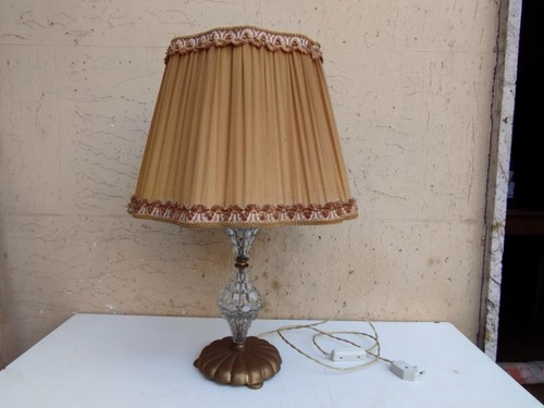 Antica lampada tavolo - lampada, in