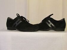 baskets HOGAN daim noir/cuir noir 36,5 italien