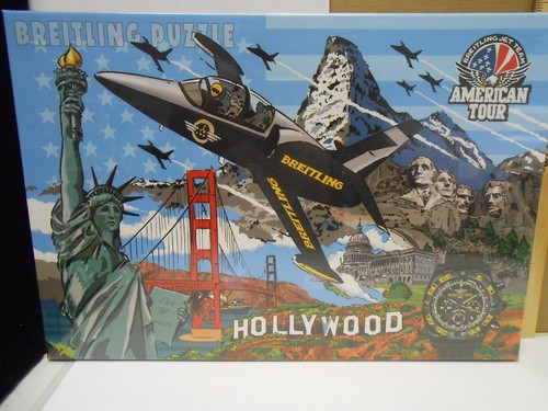 Raro puzzle breitling jet team - jet,