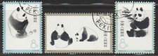 Francobolli Cina RPC Scott 708-710 1963 Panda gigante F/VF usati serie completa A6267-806