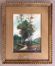 “Val Seriana” olio Su Tela Firmato A Oriani 1968