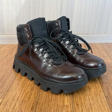 Prada Men’s Brushed Leather