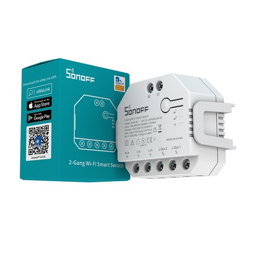 Sonoff dual domotica - r3, 2