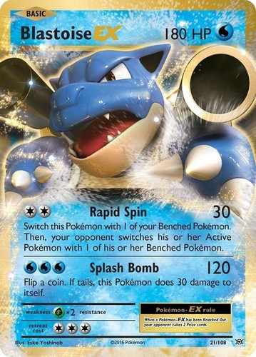Blastoise 108 - -, 21/108