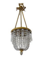 Splendido antico lampadario