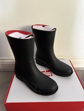 Stivali neri donna corti Fit