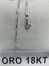 Bracciale in oro bianco 750 18
