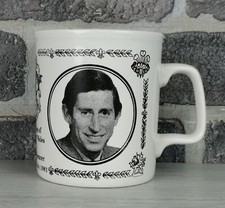 MATRIMONIO DIANA SPENCER E PRINCIPE CARLO - TAZZA IN PORCELLANA - 1981 - 9X8 CM