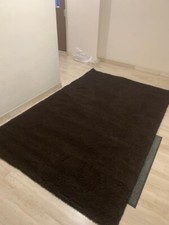 Tappeto salotto moderno come nuovo ,pelo corto,colore testa di moro.