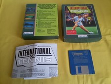 International 3D TENNIS ATARI ST Retro Gioco Vintage Completo BOX Disk 3.5 CIB 