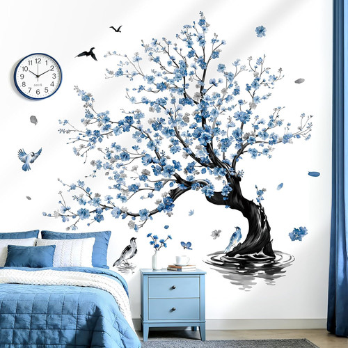 Adesivi murali albero grande - adesivi,