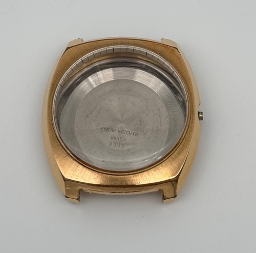 Cassa orologio enicar acciaio - cassa,