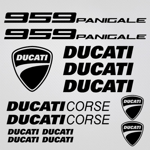 Adesivo ducati corse 959 - ducati,