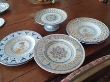 Lotto 4 ceramiche Deruta