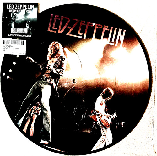 Led zeppelin live europe - in,