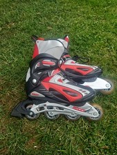 Roces Pattini in linea Roller Blade nero, taglia UK 8 EU 42