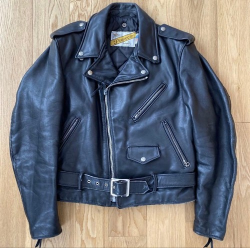Giacca moto schott - 618, doppia
