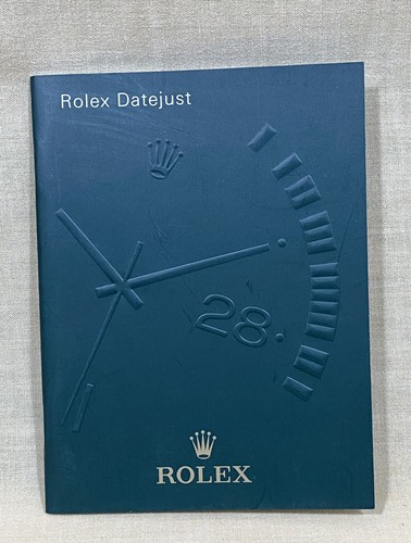 Rolex datejust booklet 2006 - booklet,
