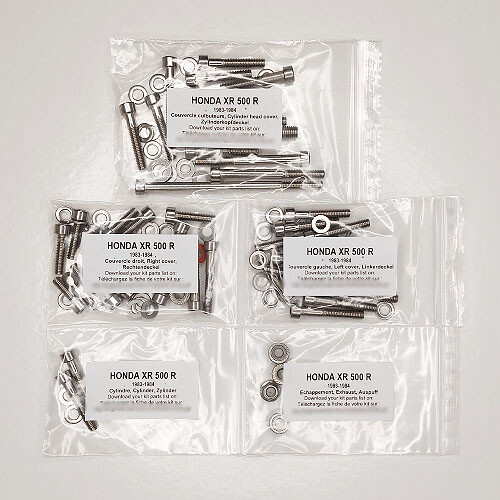 Honda 500 1983 1984 kit - xr,