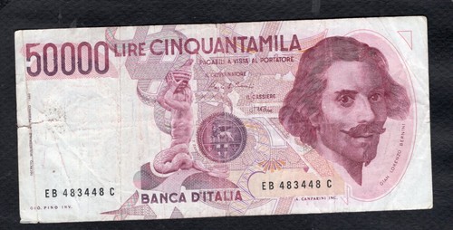 Italie 50000 lire 1984 - italie,