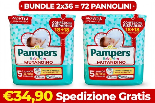 Pampers baby dry - baby, mutandino