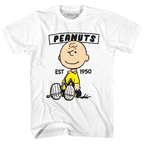 Maglietta peanuts charlie - maglietta,