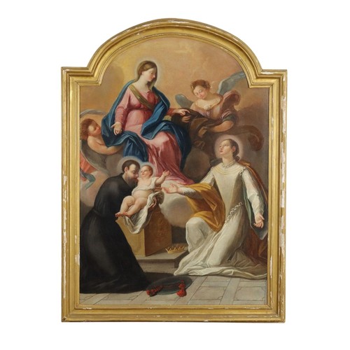 Madonna con bambino quadro - con,
