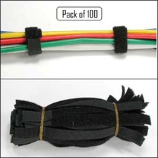 Fascette stringicavo nere 100