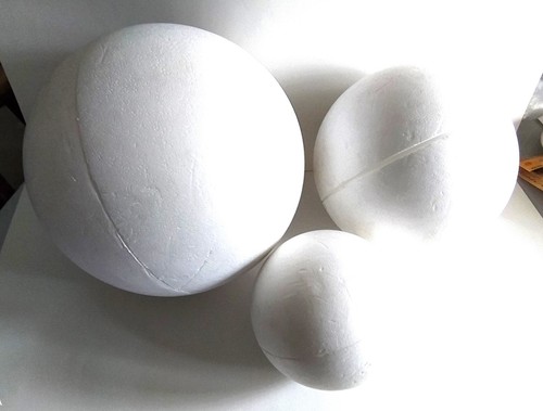 Sfera polistirolo apribile - polistirolo,